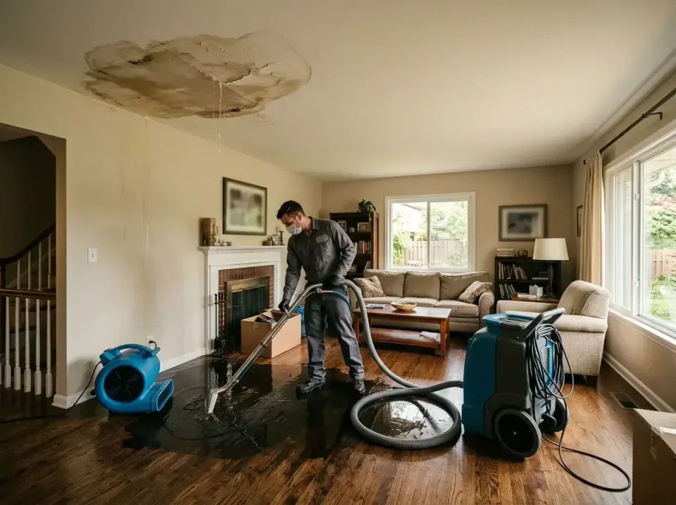 attic-pipe-burst-ceiling-drip-008 — frequently asked questions, Water Damage Restoration & Carpet Care in Robbins, IL